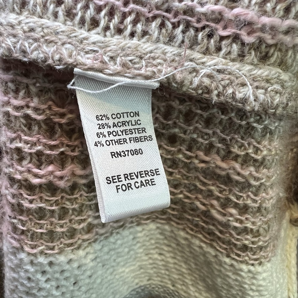 Cato Womens Cardigan Sweater Blanket Open Front Knit Long Sleeve Size XL X-Large - Picture 4 of 7